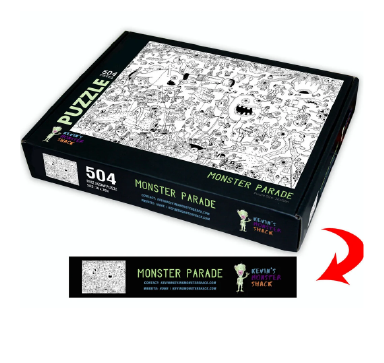 Monster Parade - Original Monster Art Puzzle! (504 pieces, 16x20)